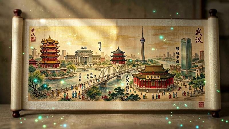 Wuhan scroll